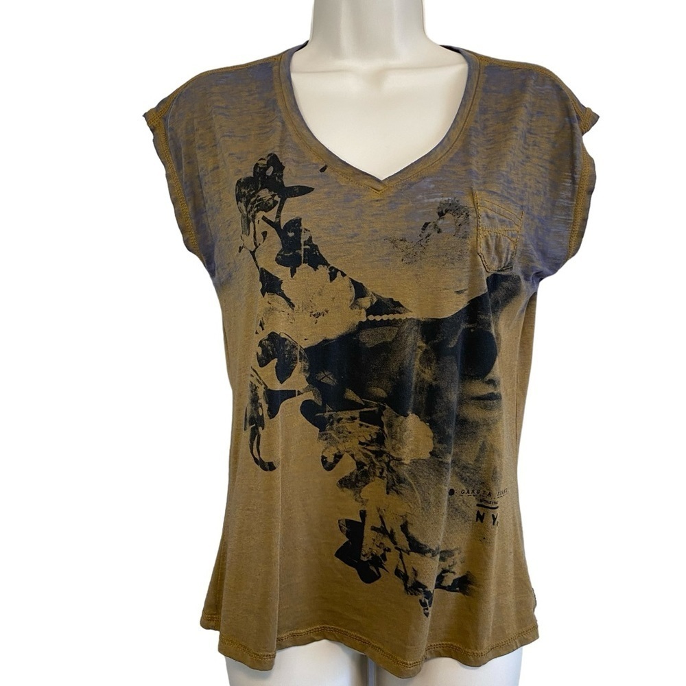 Garcia Jeans - Burnout short sleeve T - Retro Graphic - XS - Picture 5 of 8
